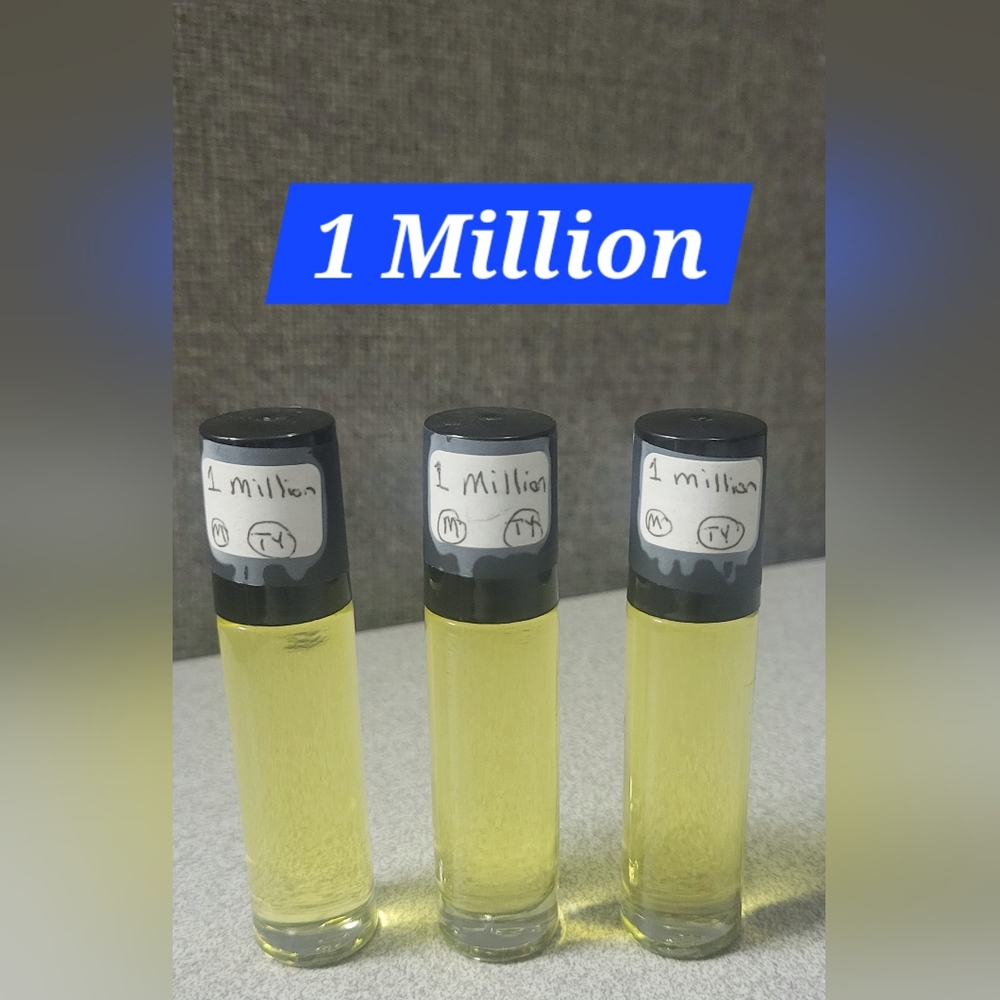 1 Million (M) Type - 1/3 oz. Scented Body Oil (3pk)